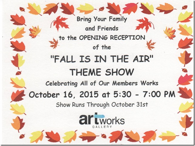 “Fall is in the air” Theme show this Friday