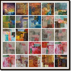 My Thirty Paintings in 30 Days Collage